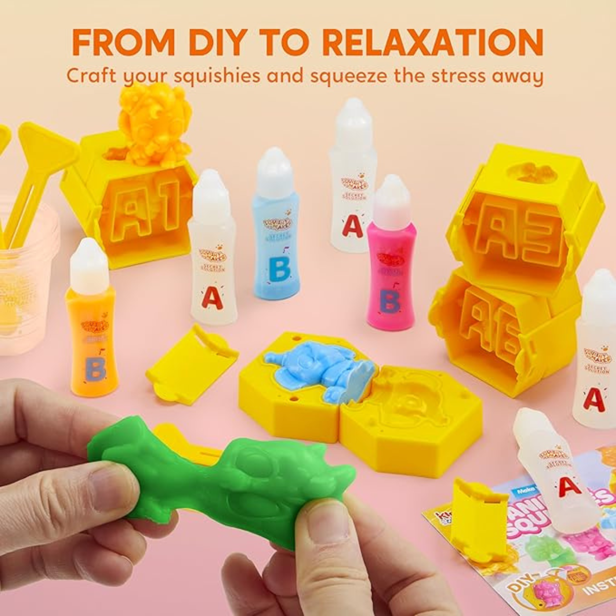 Kreativní DIY sada Squishy figurek (6+ roky)