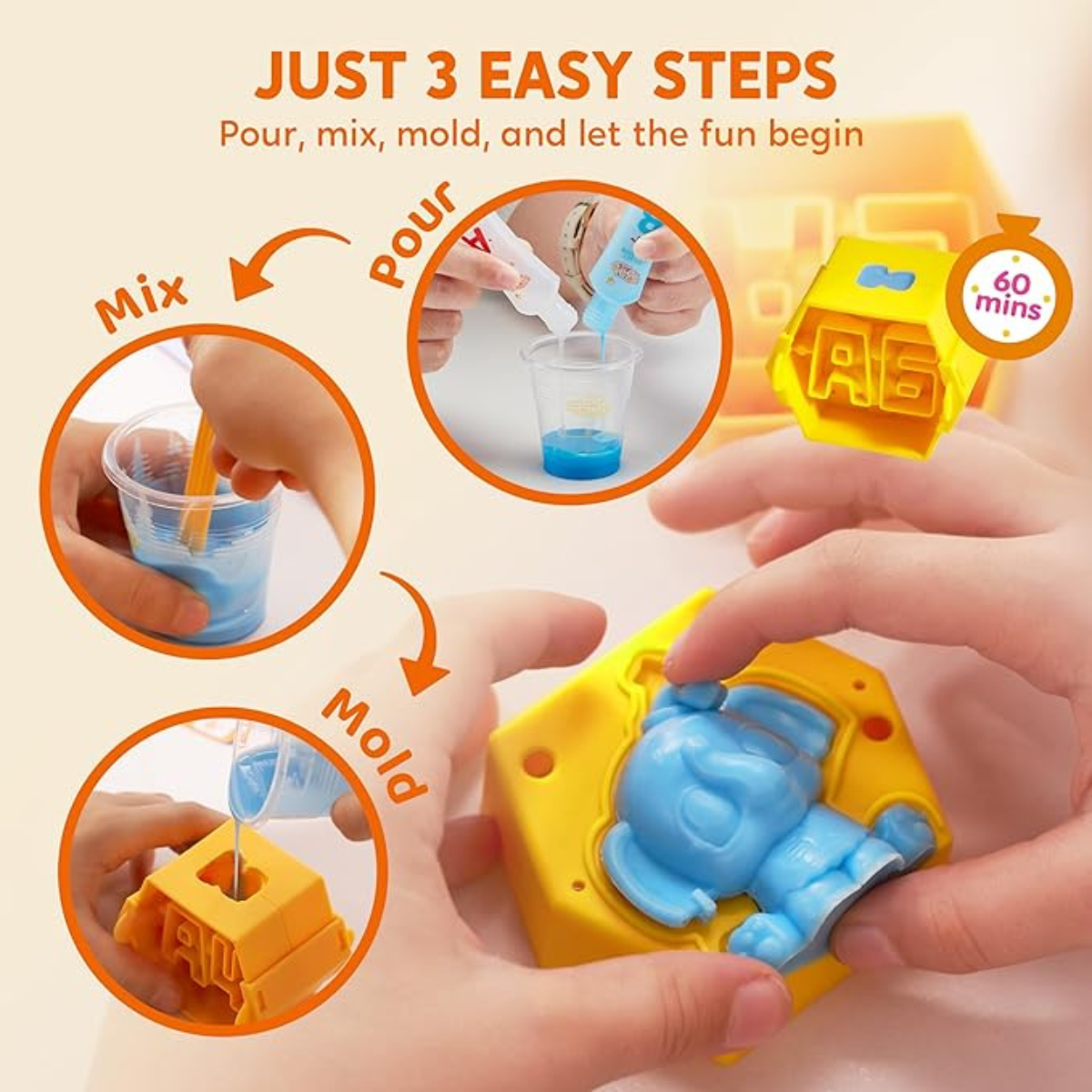 Kreativní DIY sada Squishy figurek (6+ roky)