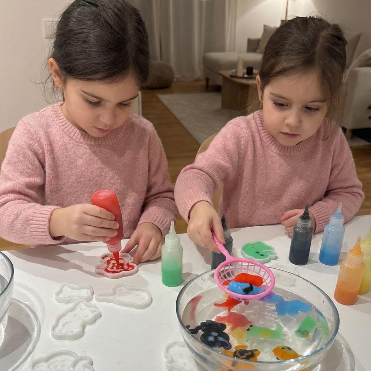 Kouzelný tropický svět s třpytkami