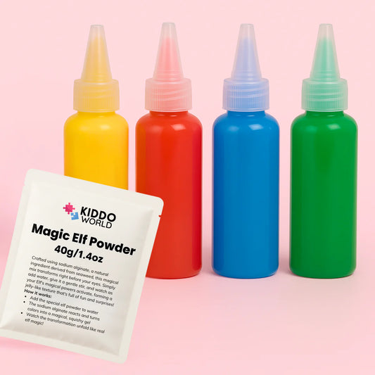 REFIL balíček pro tvoření vodních skřítků – 4 barvy + 1 kouzelný prášek