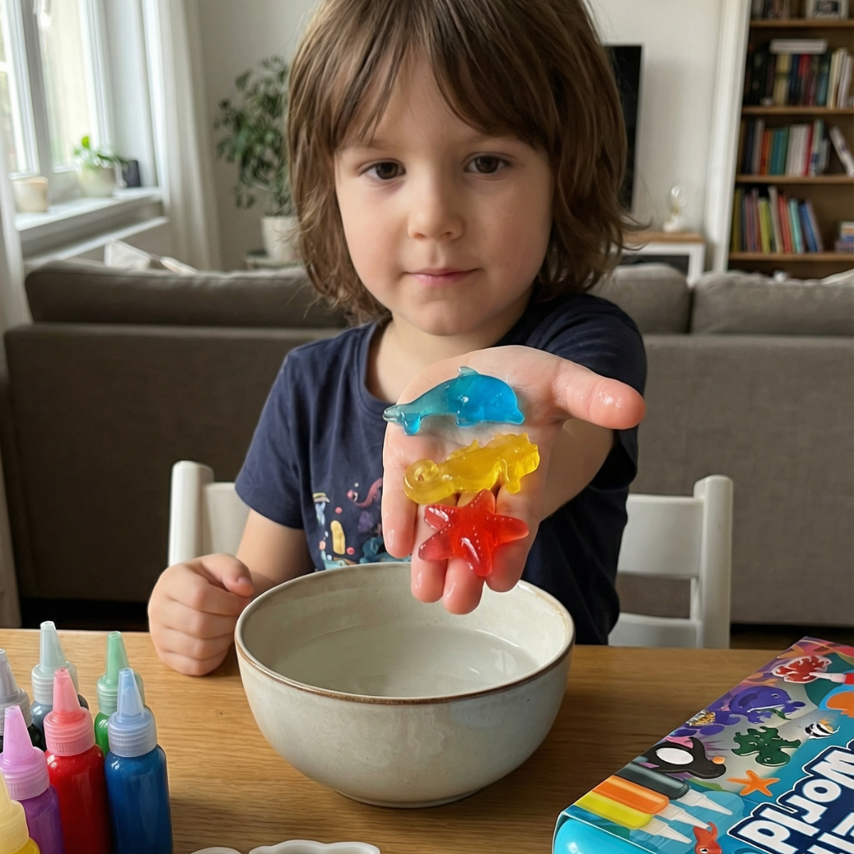 Kouzelná vodní skřítci s TŘPYTKAMI | Mořský svět | 8 barev | pro děti 3+