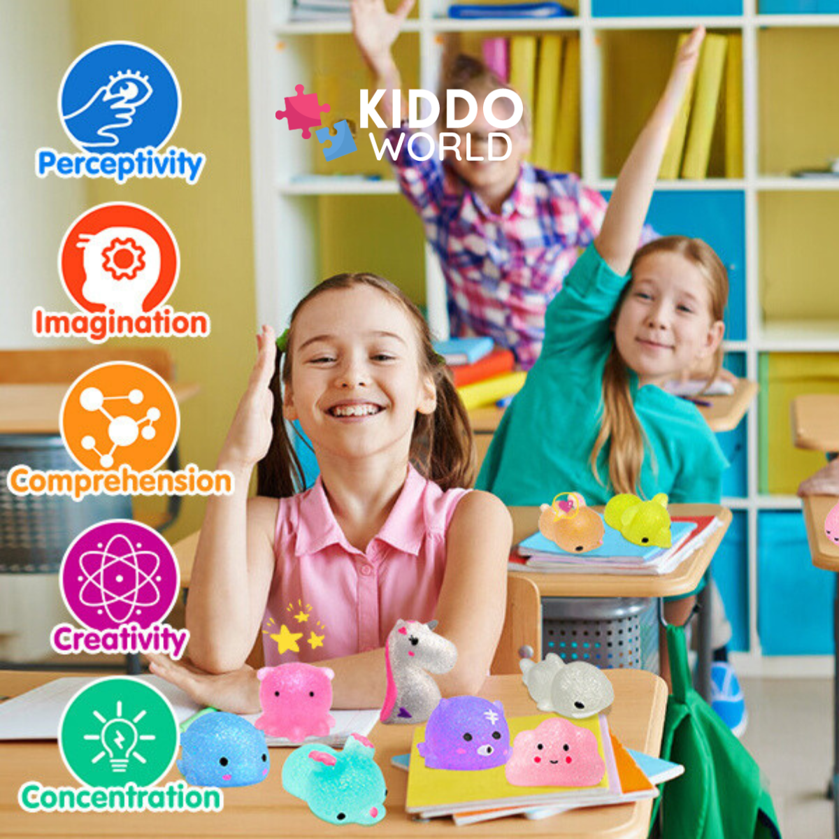 Kreativní DIY sada Squishy figurek (6+ roky)