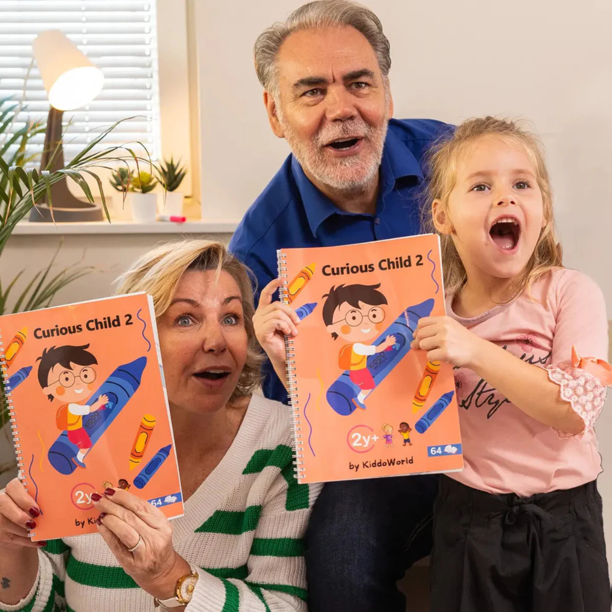 Curious Child 2 – Piš a smaž sešit pro výuku psaní, opakovaně použitelný (64 stran, 2–5 let)