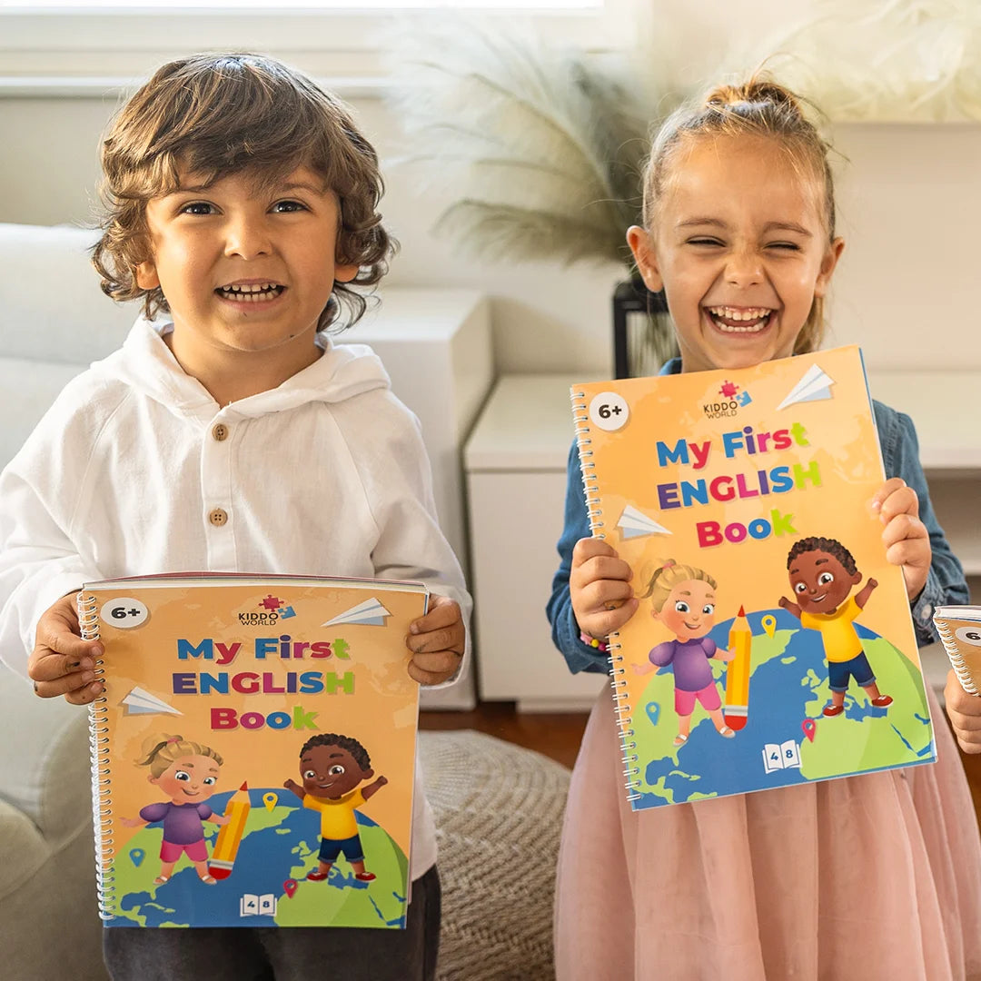 Montessori první cvičební kniha angličtiny