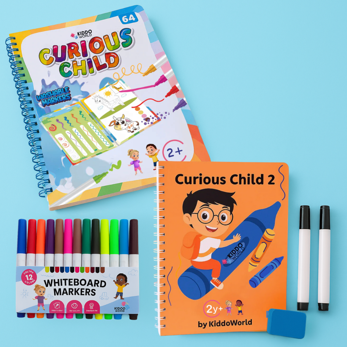 GENIUS KID – Nejrychlejší cesta k chytřejšímu a kreativnějšímu dítěti (128 stran, věk 2–5 let)