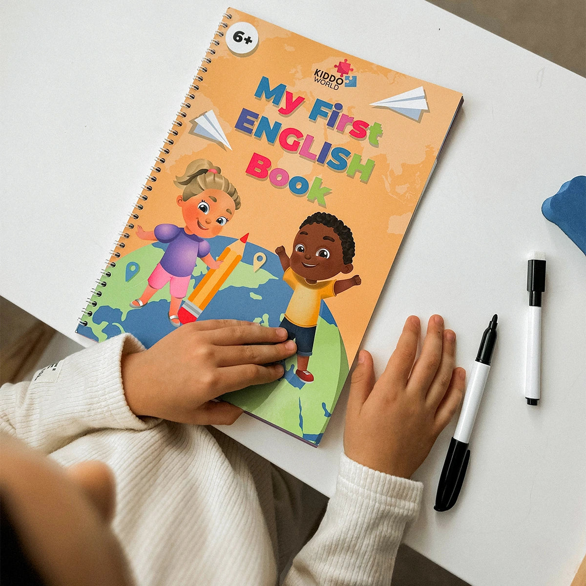Montessori první cvičební kniha angličtiny