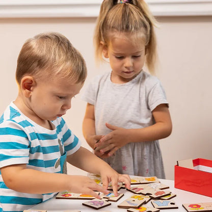 Montessori párovací puzzle