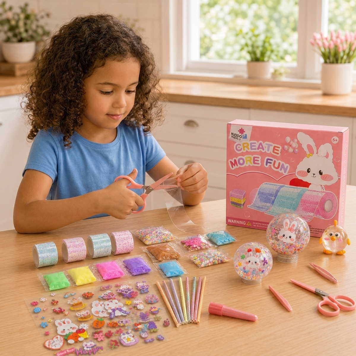 41dílná DIY sada Bubble Squishies (4+ let)