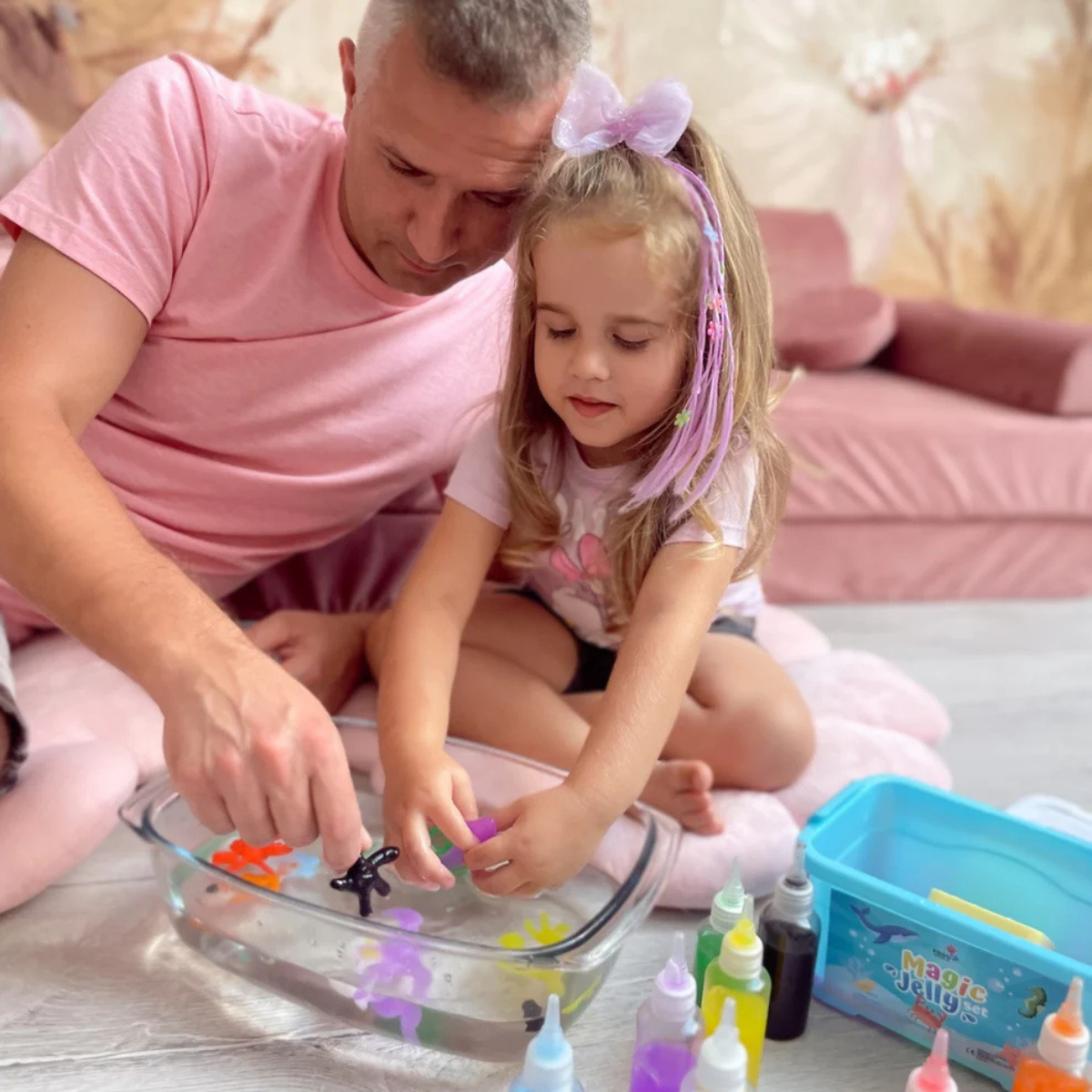 Kouzelná vodní skřítci s TŘPYTKAMI | Farma | 8 barev | pro děti od 3 let