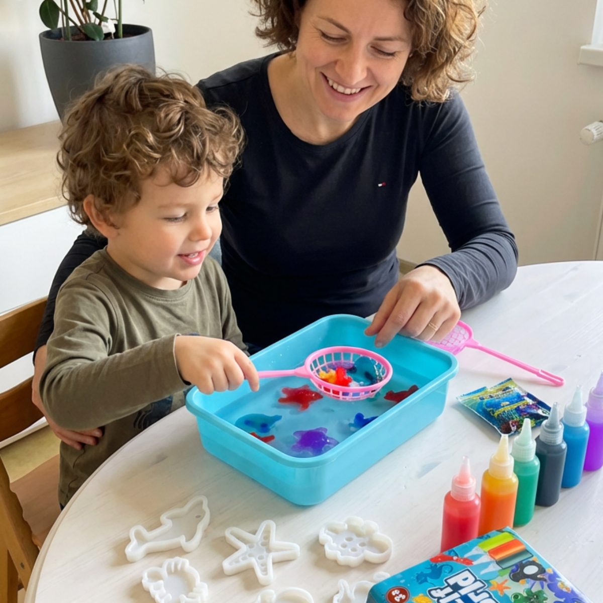 Kouzelná vodní skřítci s TŘPYTKAMI | Mořský svět | 8 barev | pro děti 3+