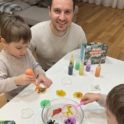 Kouzelný tropický svět s třpytkami