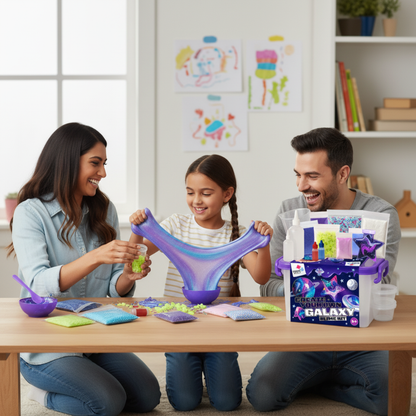 Galaxy Slime Kit | Vytvoř si svou slizkou galaxii | pro děti 4+