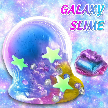 Galaxy Slime Kit | Vytvoř si svou slizkou galaxii | pro děti 4+