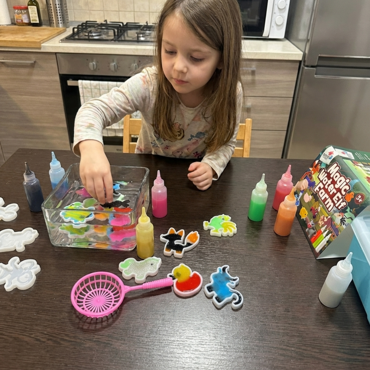 Kouzelná vodní skřítci s TŘPYTKAMI | Farma | 8 barev | pro děti od 3 let