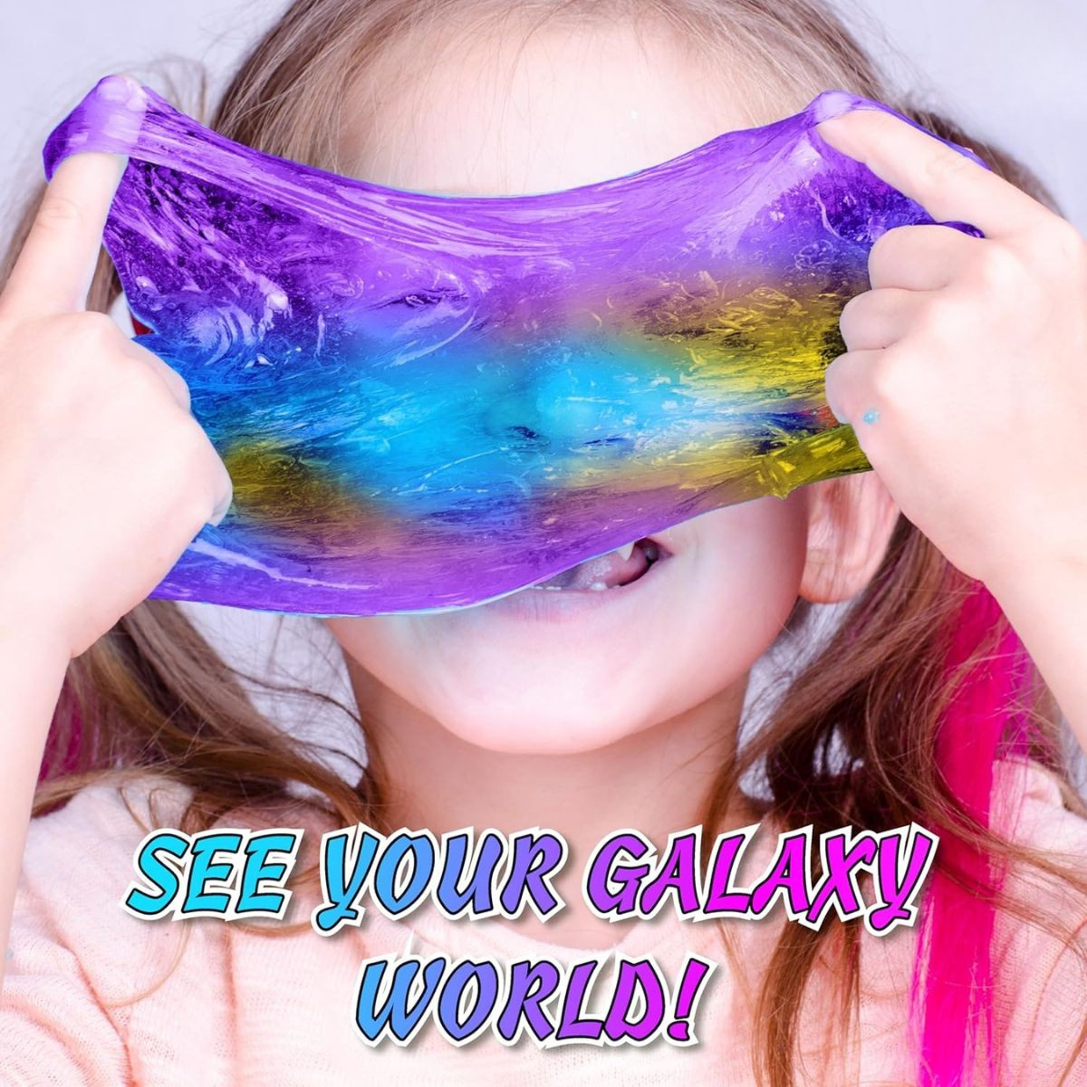 Galaxy Slime Kit | Vytvoř si svou slizkou galaxii | pro děti 4+