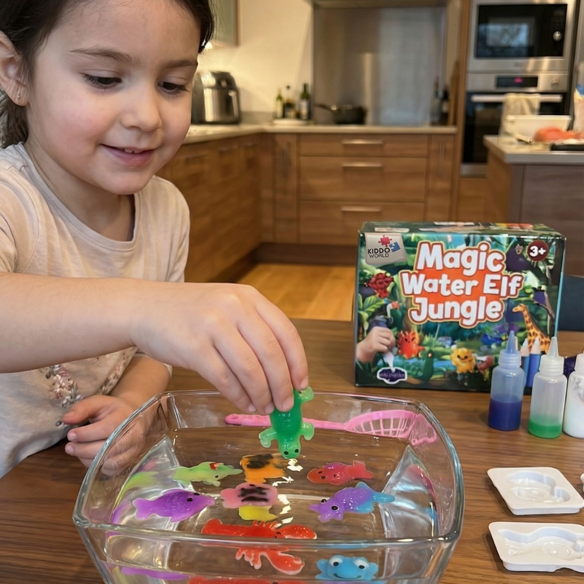 Kouzelný tropický svět s třpytkami