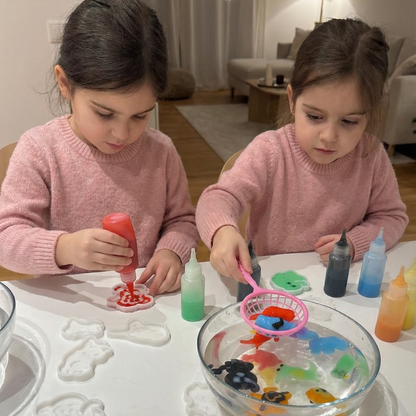 Kouzelný tropický svět s třpytkami