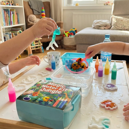 Kouzelný tropický svět s třpytkami