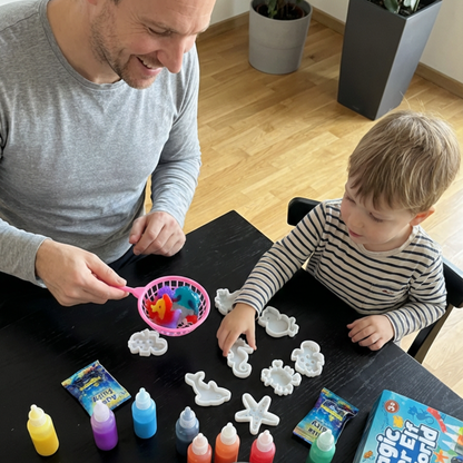 Kouzelná vodní skřítci s TŘPYTKAMI | Mořský svět | 8 barev | pro děti 3+