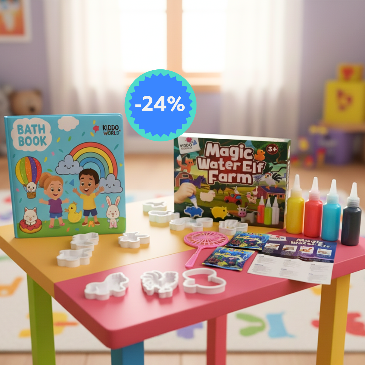 Kouzelný vodní svět | pro děti 6+ měsíců – 5 let | o 20 % levněji
