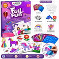 Foil Fun: Jednorožci a princezny – třpytivé pohádkové obrázky bez nepořádku! (4+ roky)