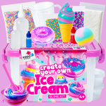Ice Cream Slime Kit | Vytvoř si svůj slizký zmrzlinový svět | pro děti 4+