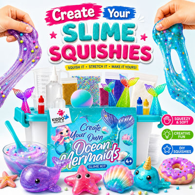 DIY Slime Squishies – Mořská panna (4+ roky)