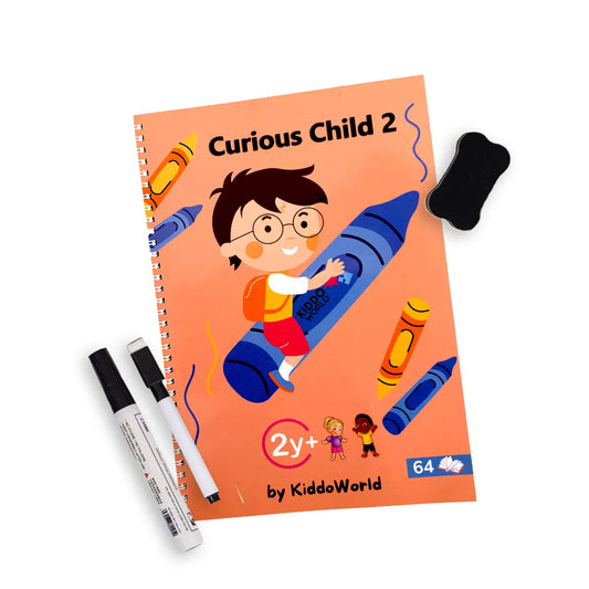 Montessori Zvídavé dítě 2 – pracovní kniha