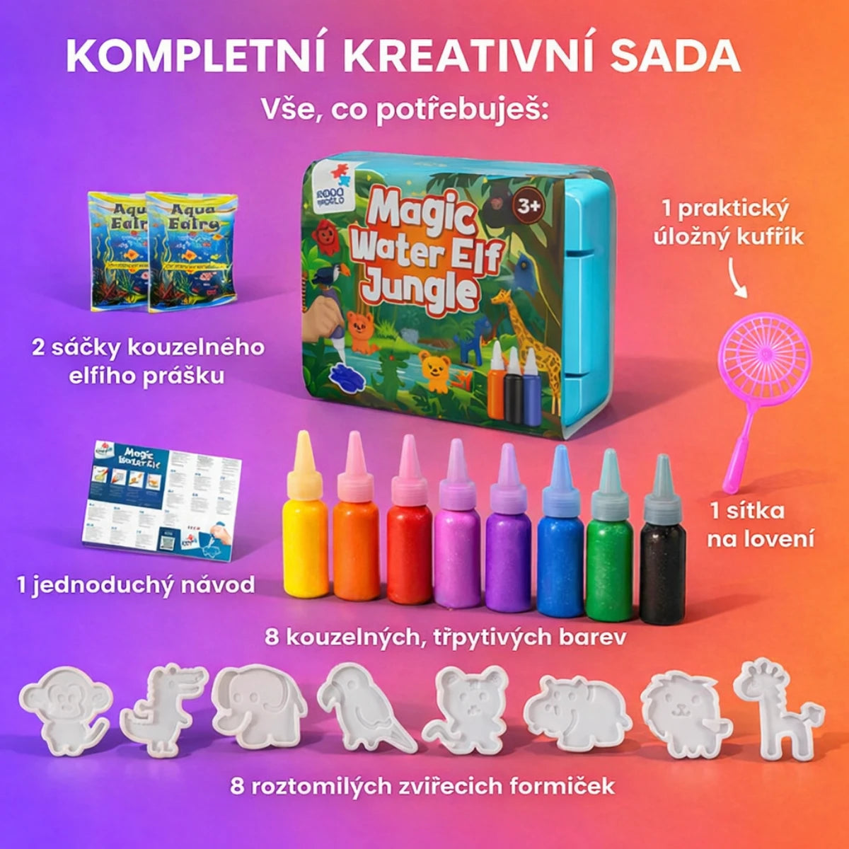Kouzelná vodní zvířátka – Džungle (3+ roky)