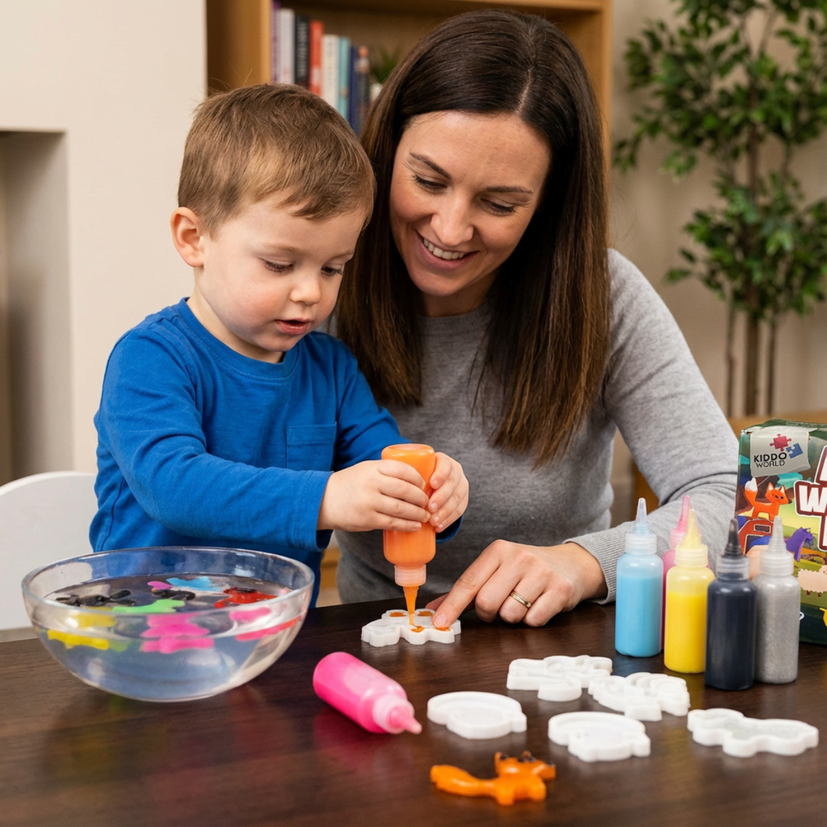 Kouzelná vodní skřítci s TŘPYTKAMI | Farma | 8 barev | pro děti od 3 let