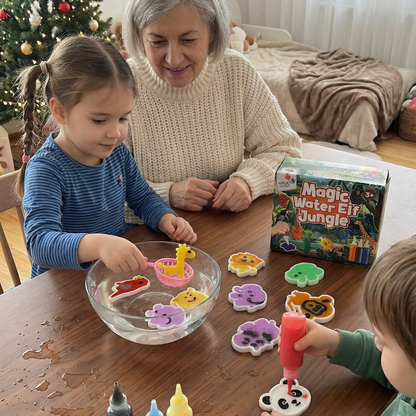 Kouzelný tropický svět s třpytkami