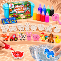 Magic Water Squishies – kreativní sada na výrobu 3D figurek | Farma | 3+ roky