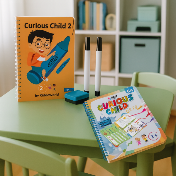 GENIUS KID – Nejrychlejší cesta k chytřejšímu a kreativnějšímu dítěti (128 stran, věk 2–5 let) + DÁREK ZDARMA v hodnotě 250 Kč 🎁