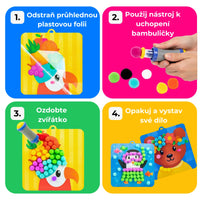 Pom Pom sada – 20 minut klidu bez obrazovky (5+ let)