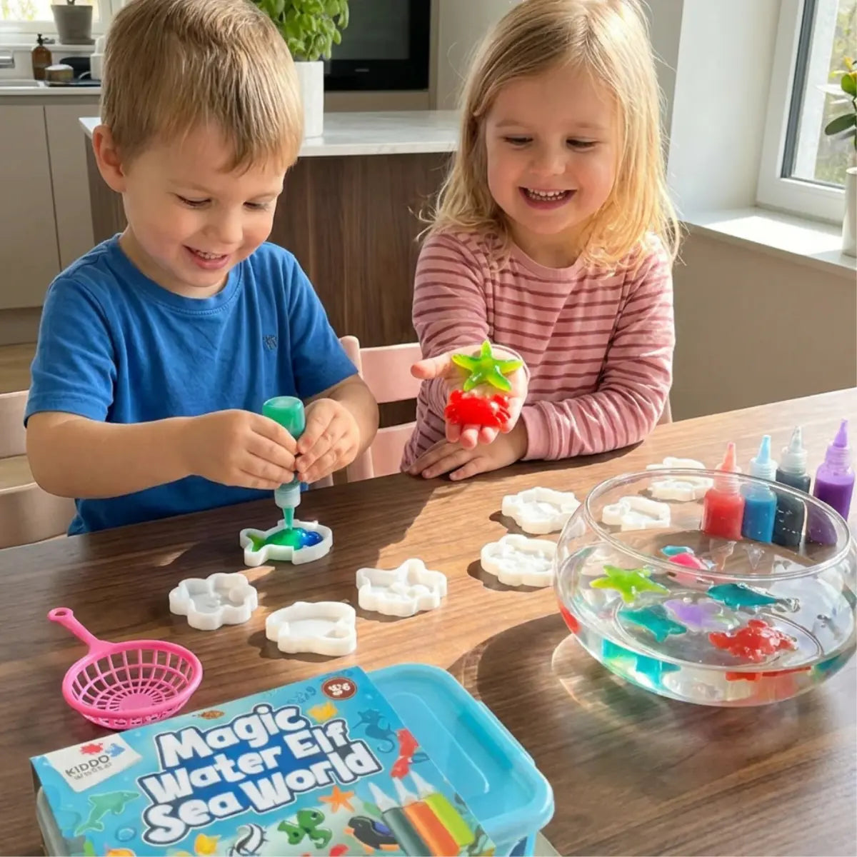 Magic Water Squishies – Mořský svět (3+ roky)