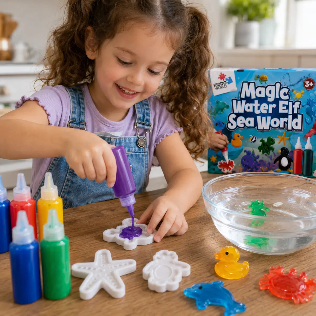 Magic Water Squishies – Mořský svět (3+ roky)