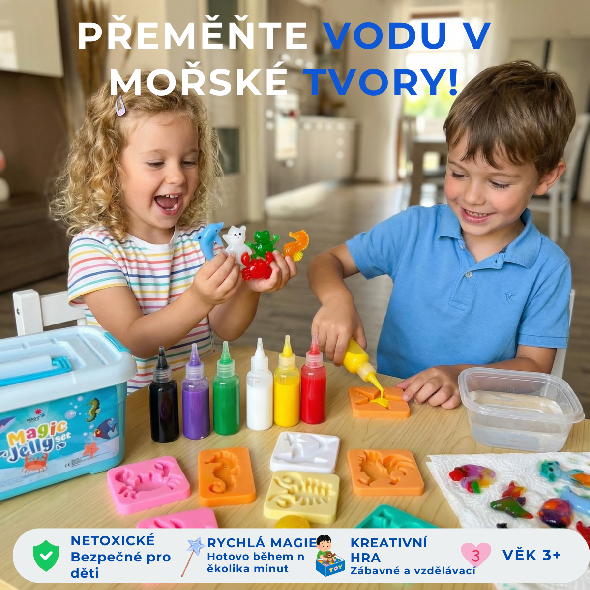 Kouzelná vodní zvířátka – Mořský svět (3+ roky)