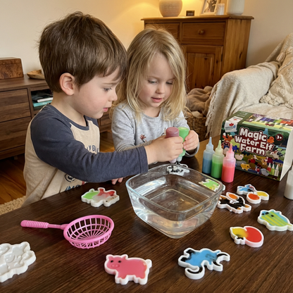 Kouzelná vodní skřítci s TŘPYTKAMI | Farma | 8 barev | pro děti od 3 let