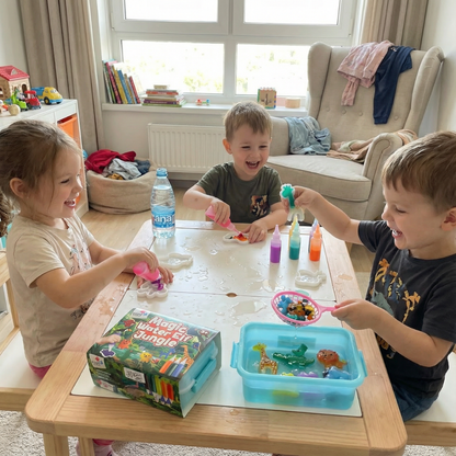 Kouzelný tropický svět s třpytkami