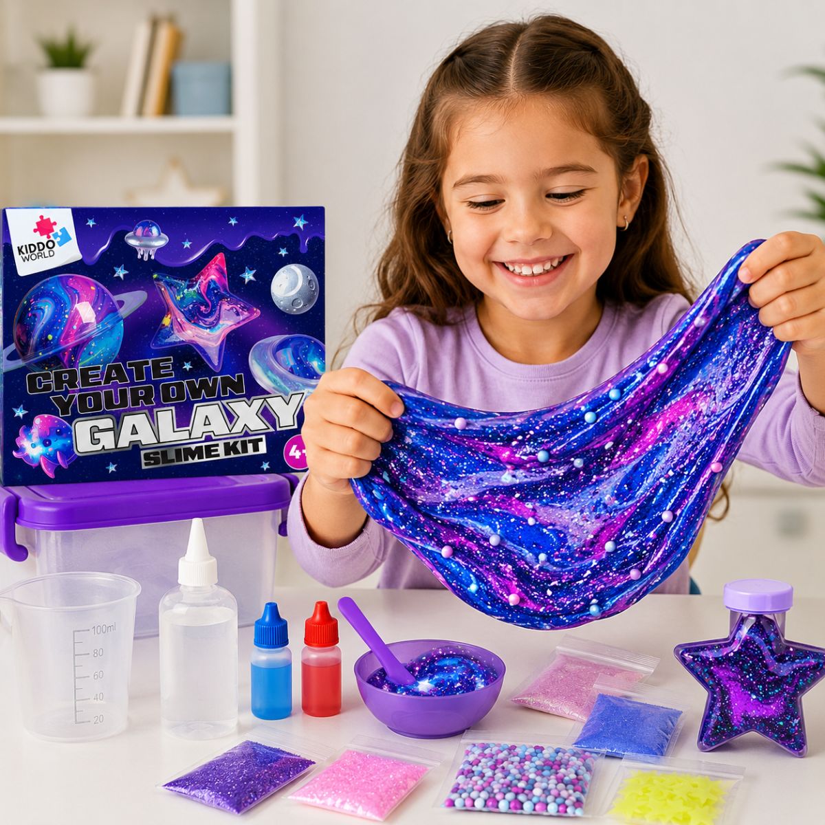 DIY Slime Squishies – Galaxie (4+ let)
