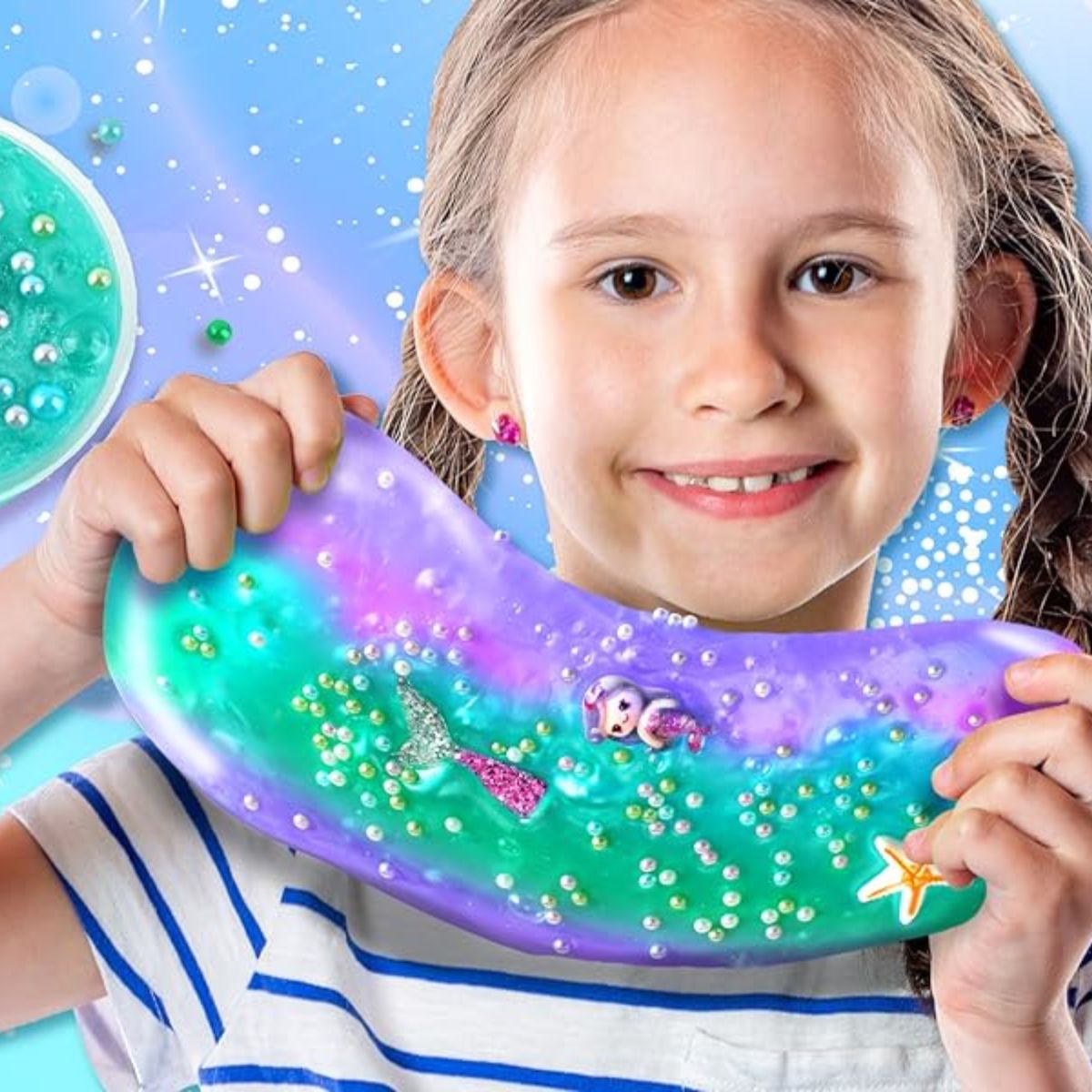 DIY Slime Squishies – Mořská panna (4+ roky)