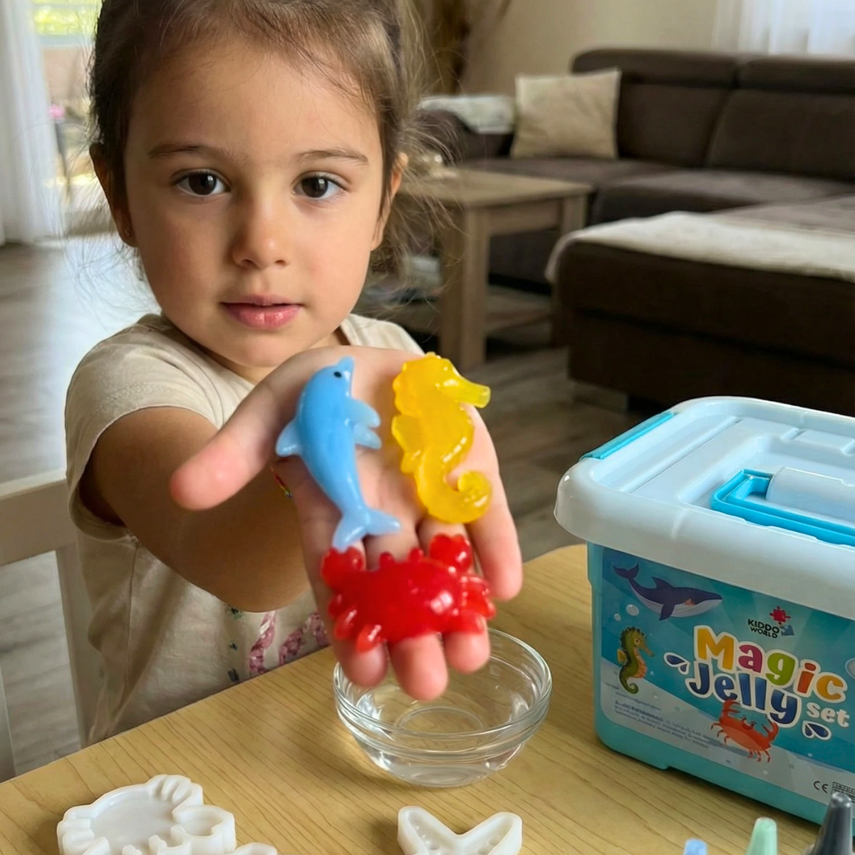 Kouzelná vodní skřítci s TŘPYTKAMI | Mořský svět | 8 barev | pro děti 3+