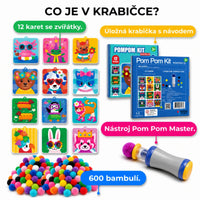 Pom Pom sada – 20 minut klidu bez obrazovky (5+ let)