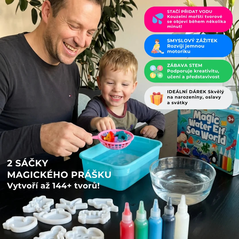 Balíček Topseller: Pom Pom sada a Magic Water Squishies, obrázek 3
