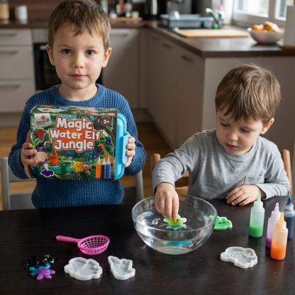 Kouzelný tropický svět s třpytkami