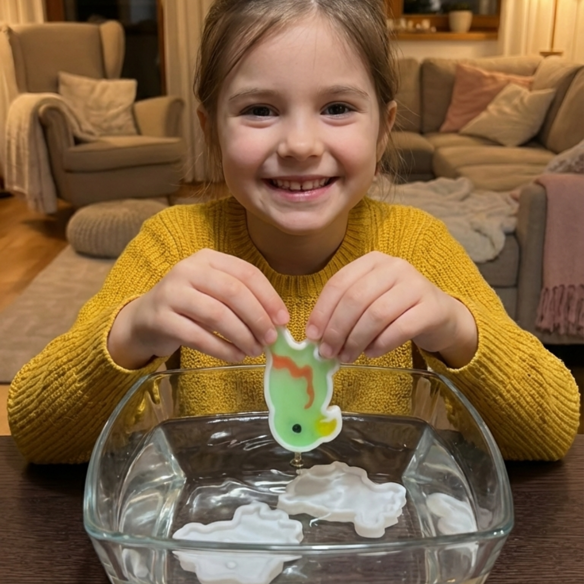 Kouzelný tropický svět s třpytkami