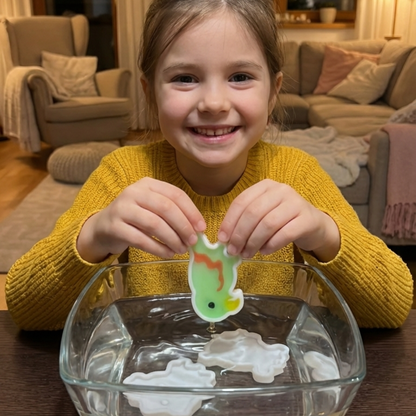 Kouzelný tropický svět s třpytkami