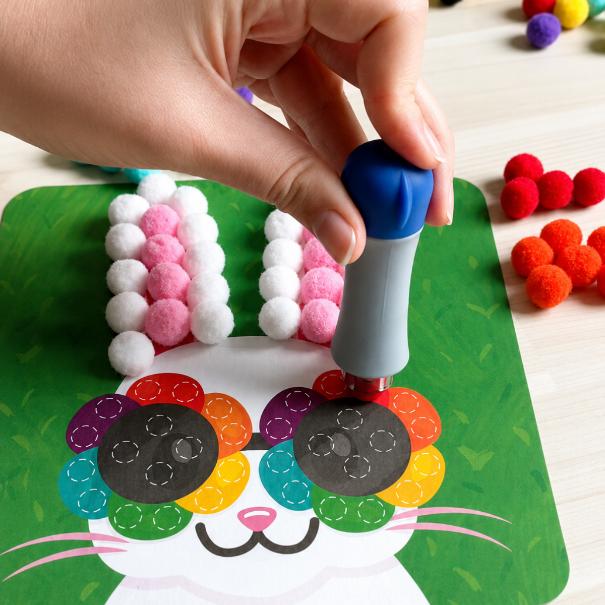 SMYSLOVÝ KREATIVNÍ BALÍČEK: Pom Pom Kit & Tufting Kit