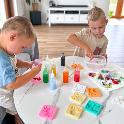 REFIL balíček pro tvoření vodních skřítků – 4 barvy + 1 kouzelný prášek
