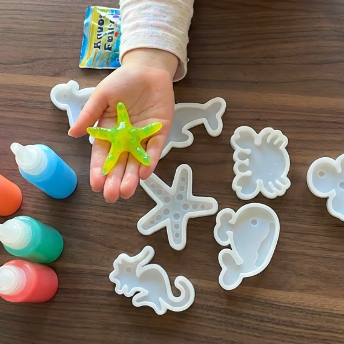 Kouzelná vodní skřítci s TŘPYTKAMI | Mořský svět | 8 barev | pro děti 3+